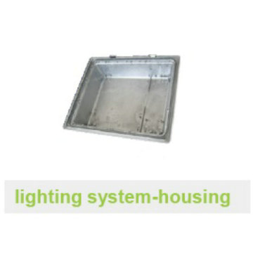 Aluminum Lighting System Housing for Car/Auto